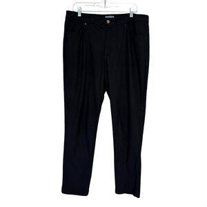 Vrst Mens Pants Performance Black Stretch Chino Golf 38x32